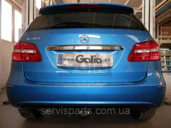 Оцинкований фаркоп на Mercedes B-class W246 2011-2018 Швидкознімний автомат на ручці - Зображення 6