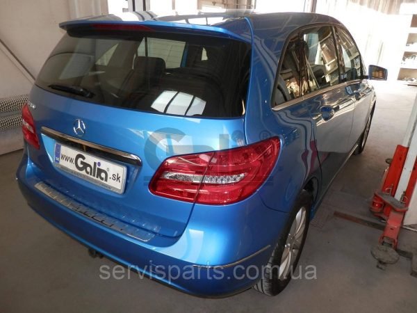 Оцинкований фаркоп на Mercedes B-class W246 2011-2018 Швидкознімний автомат на ручці - Зображення 9