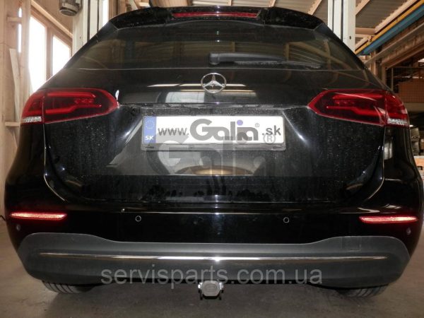 Оцинкований фаркоп на Mercedes B-class W247 2018- Швидкознімний автомат на ручці - Зображення 3