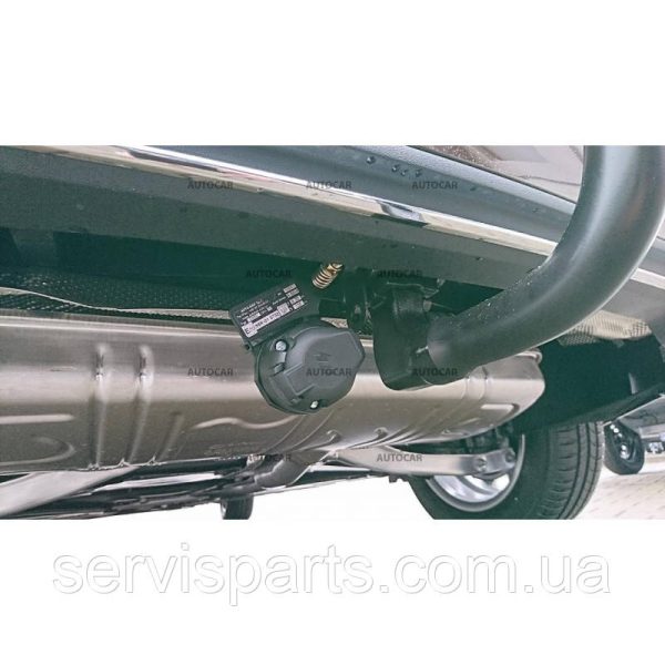 Швидкоз'ємний фаркоп на Mercedes B-class W246 2011-2018 на ключах - Зображення 4