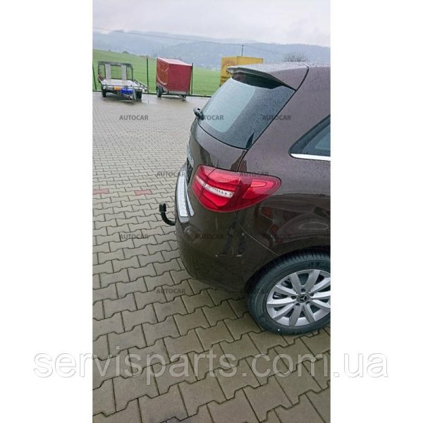 Швидкоз'ємний фаркоп на Mercedes B-class W246 2011-2018 на ключах - Зображення 6
