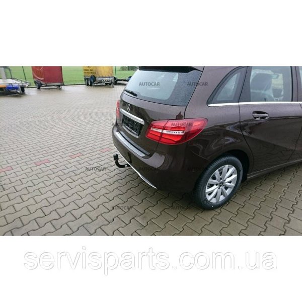 Швидкоз'ємний фаркоп на Mercedes B-class W246 2011-2018 на ключах - Зображення 7