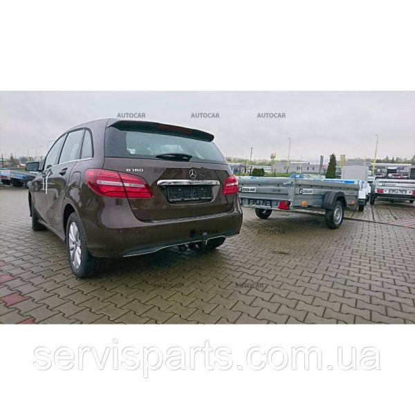 Швидкоз'ємний фаркоп на Mercedes B-class W246 2011-2018 на ключах - Зображення 9