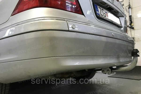 Оцинкований фаркоп на Mercedes C-class W203 S203 2000-2007 - Зображення 4