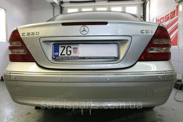Оцинкований фаркоп на Mercedes C-class W203 S203 2000-2007 - Зображення 5