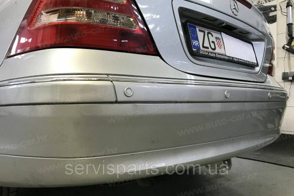 Оцинкований фаркоп на Mercedes C-class W203 S203 2000-2007 - Зображення 6