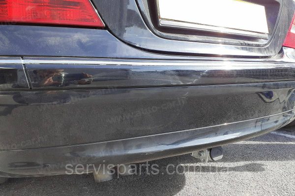 Оцинкований фаркоп на Mercedes-Benz C-class W203 S203 2000-2007 Швидкознімний автомат на ручці - Зображення 8