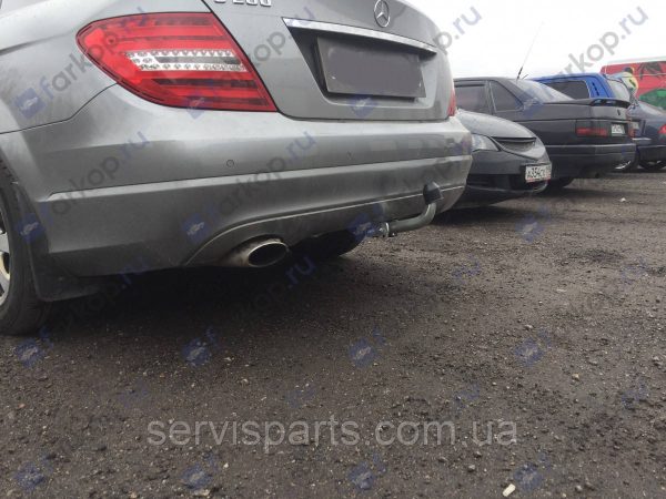 Оцинкований фаркоп на Mercedes C-class W204 S204 2007-2014 - Зображення 8