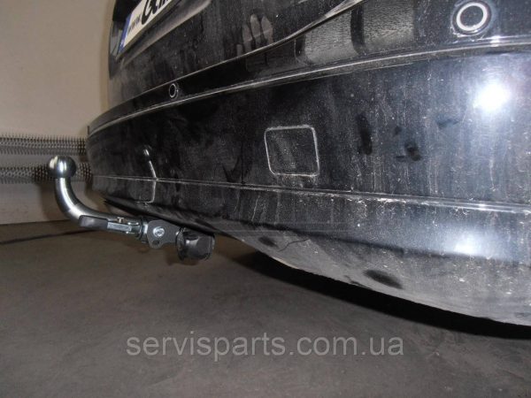 Оцинкований фаркоп на Mercedes C-class W204 S204 2007-2014 Швидкознімний автомат на ручці - Зображення 3