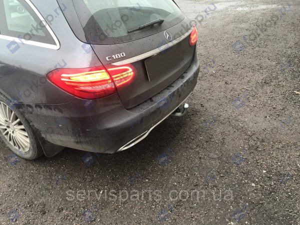 Оцинкований фаркоп на Mercedes C-class W205 S205 2014-2021 - Зображення 3