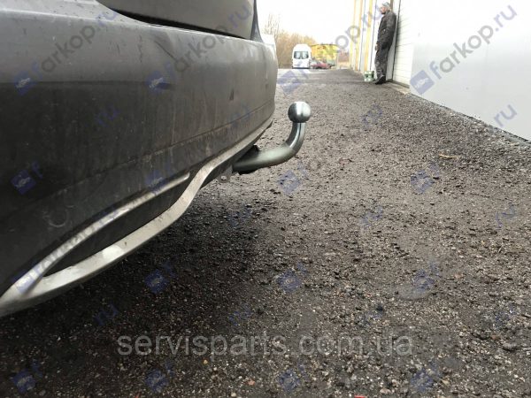 Оцинкований фаркоп на Mercedes C-class W205 S205 2014-2021 - Зображення 5