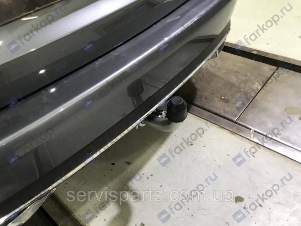 Оцинкований фаркоп на Mercedes C-class W205 S205 2014-2021 Швидкознімний автомат на ручці - Зображення 2