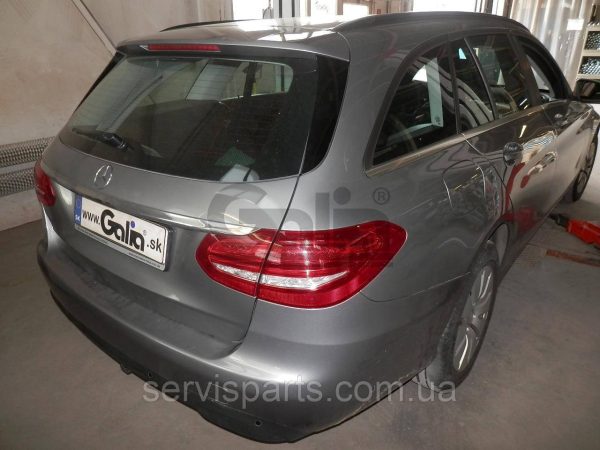 Оцинкований фаркоп на Mercedes C-class W205 S205 2014-2021 Швидкознімний автомат на ручці - Зображення 5