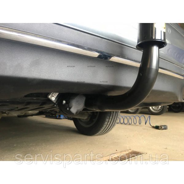Швидкоз'ємний фаркоп на Mercedes C-class W205 S205 2014-2021 на ключах - Зображення 9