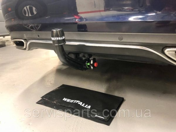 Швидкоз'ємний фаркоп на Mercedes C-class W205 S205 2014-2021 на ключах - Зображення 4