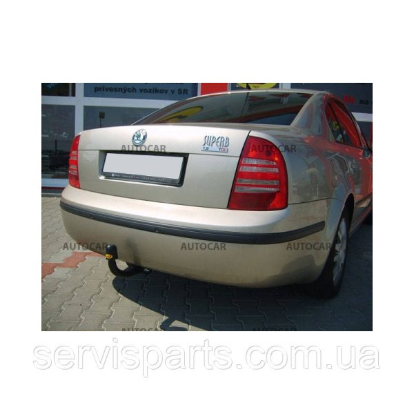 Польський фаркоп на Skoda Superb I 2002-2008 (Шкода Суперб) - Зображення 4