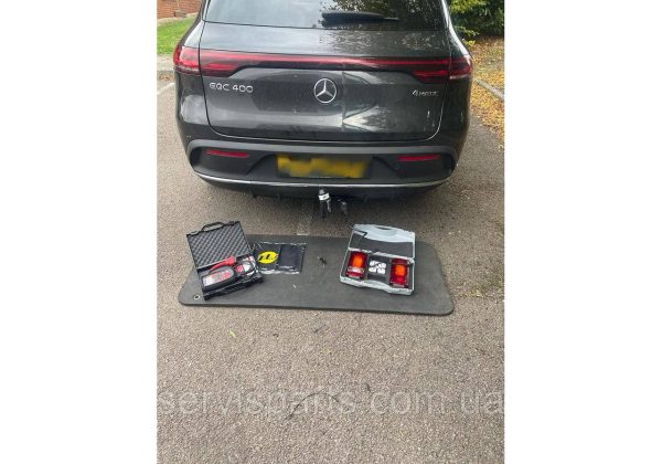 Швидкоз'ємний фаркоп на Mercedes EQC N293 2020- на ключах - Зображення 6