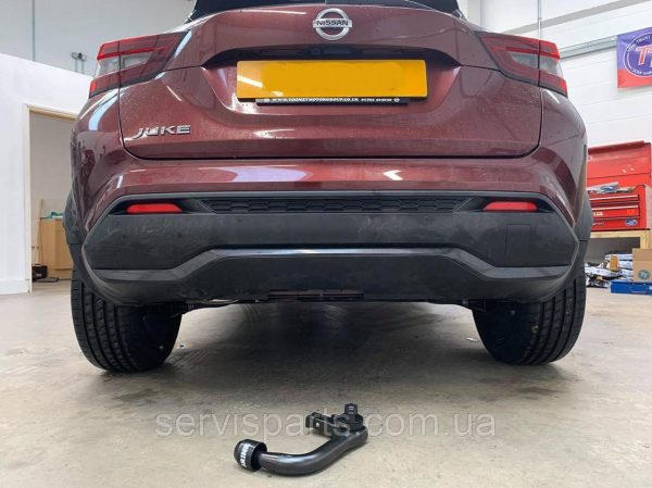 Швидкознімний фаркоп на Nissan Juke II 2019- (Нісан Жук) на ключах