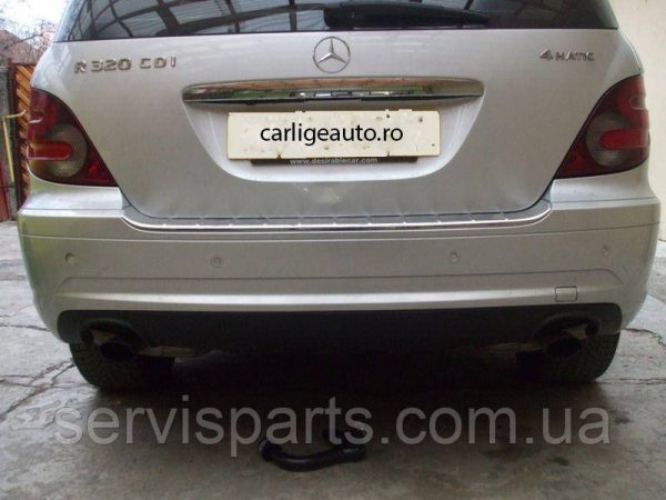 Швидкоз'ємний фаркоп на Mercedes R-class W251 2005-2017 на ключах - Зображення 8