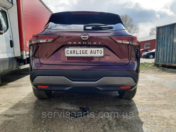 Швидкознімний фаркоп на Nissan Qashqai III 2021- на ключах (Нісан Кашкай) - Зображення 2