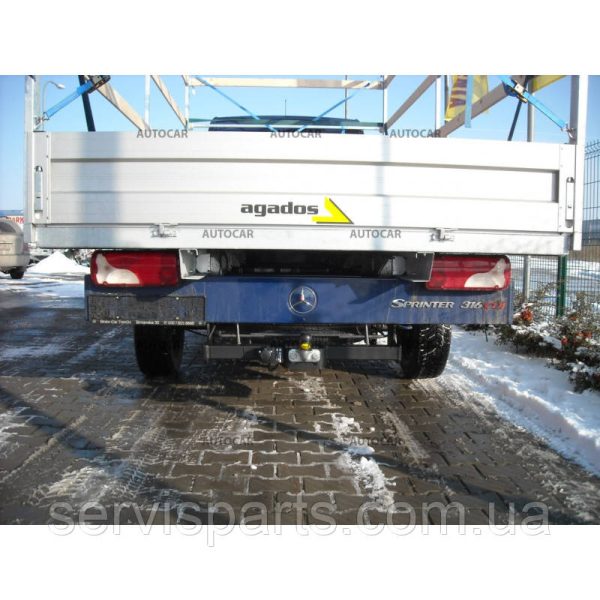 Польський фаркоп Merсеdes Sprinter 2006- (бортовий кузов) - Зображення 5