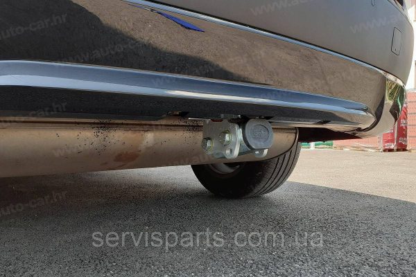 Оцинкований фаркоп на BMW X3 F25 2010-2017 без підрізу бампера Швидкознімний автомат на ручці - Зображення 9