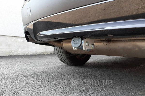 Оцинкований фаркоп на BMW X3 F25 2010-2017 без підрізу бампера Швидкознімний автомат на ручці