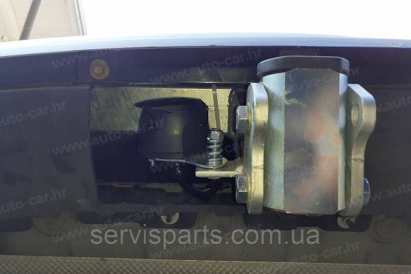 Оцинкований фаркоп на BMW X3 F25 2010-2017 без підрізу бампера Швидкознімний автомат на ручці - Зображення 10