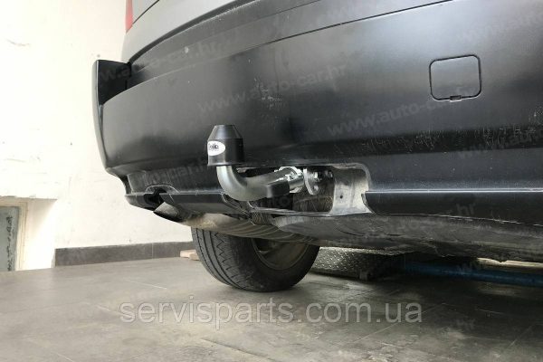 Оцинкований фаркоп на BMW X3 E83 2004-2010 Швидкознімний автомат на ручці