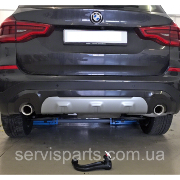 Оригінальний фаркоп Westfalia на BMW X3 G01 F93 2018 - на ключах - Зображення 3