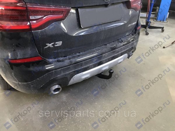Оригінальний фаркоп Westfalia на BMW X3 G01 F93 2018 - на ключах - Зображення 7