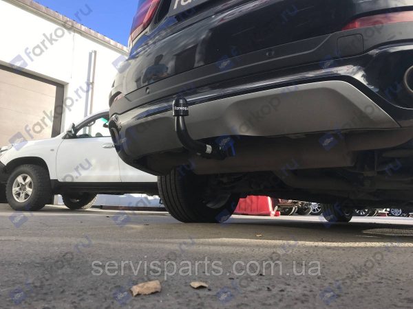 Швидкознімний фаркоп на BMW X6 F16 F86 2014-2019 на ключах - Зображення 7