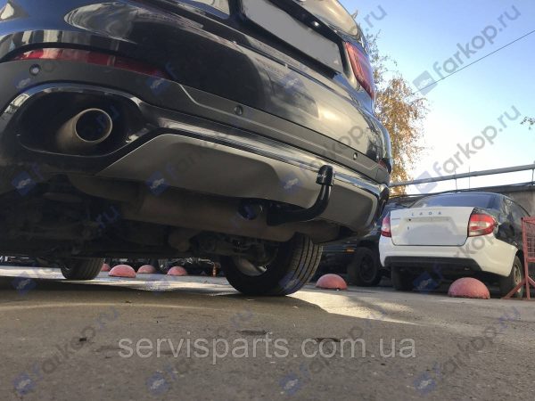 Швидкознімний фаркоп на BMW X6 F16 F86 2014-2019 на ключах - Зображення 6