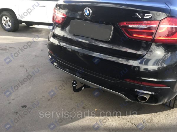 Швидкознімний фаркоп на BMW X6 F16 F86 2014-2019 на ключах - Зображення 3
