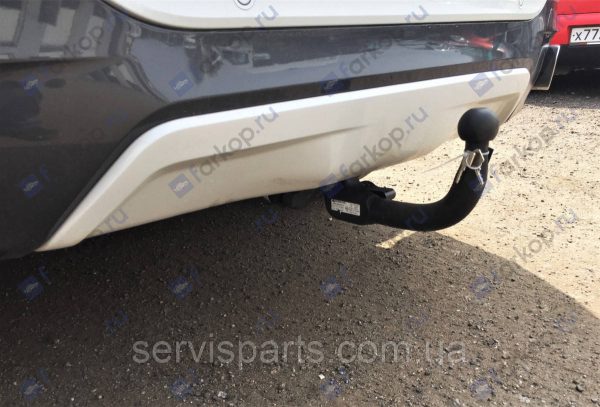 Швидкознімний фаркоп на BMW X6 F16 F86 2014-2019 на ключах - Зображення 4
