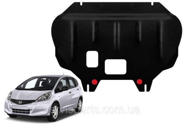 Захист двигуна Honda Jazz 3 2008-2014 (Хонда Джаз) - Зображення 6