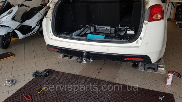 Оцинкований фаркоп Honda Accord VIII 2008-2012 (седан і универсал) - Зображення 6