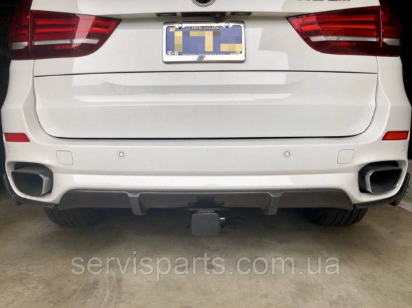 Знімний фаркоп на BMW X5 F15 2013-2018 (БМВ Х5) Американська вставка під квадрат - Зображення 5