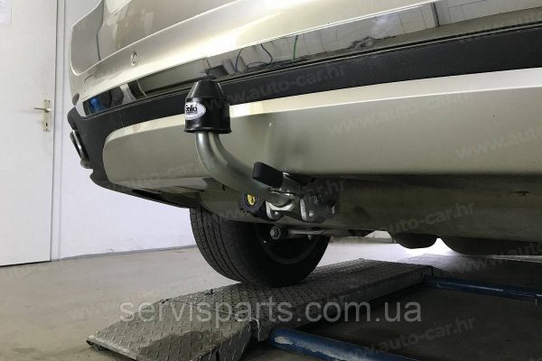 Оцинкований фаркоп на BMW X5 F15 2013-2018 (БМВ Х5) Швидкознімний автомат на ручці - Зображення 7