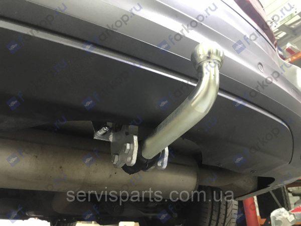 Оцинкований фаркоп на BMW X5 F15 2013-2018 (БМВ Х5) - Зображення 5