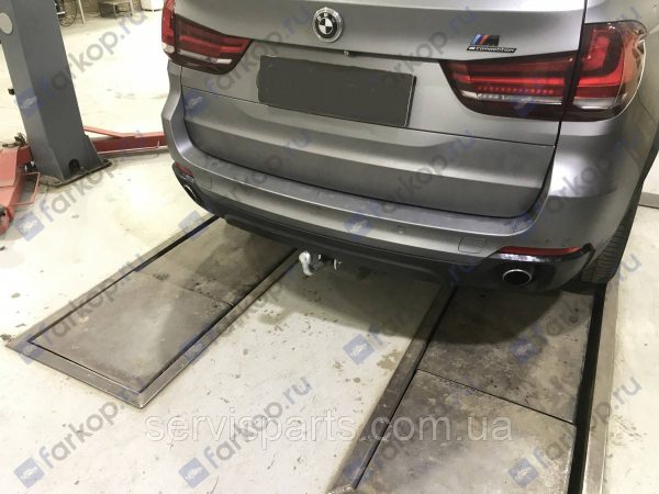 Оцинкований фаркоп на BMW X5 F15 2013-2018 (БМВ Х5) - Зображення 2