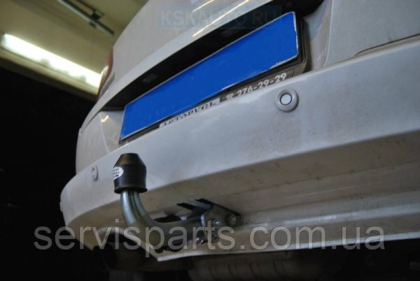 Оцинкований фаркоп на Volkswagen Tiguan 2007-2015 (Фольксваген Тігуан)