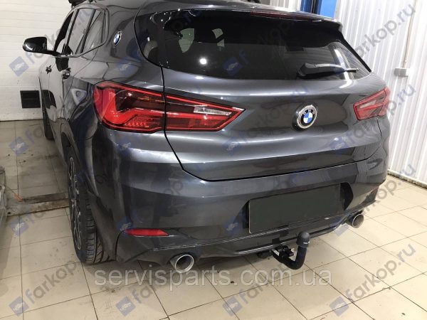 Швидкоз'ємний фаркоп на BMW X2 F39 2018-- на ключах - Зображення 6