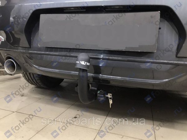 Швидкоз'ємний фаркоп на BMW X2 F39 2018-- на ключах - Зображення 9