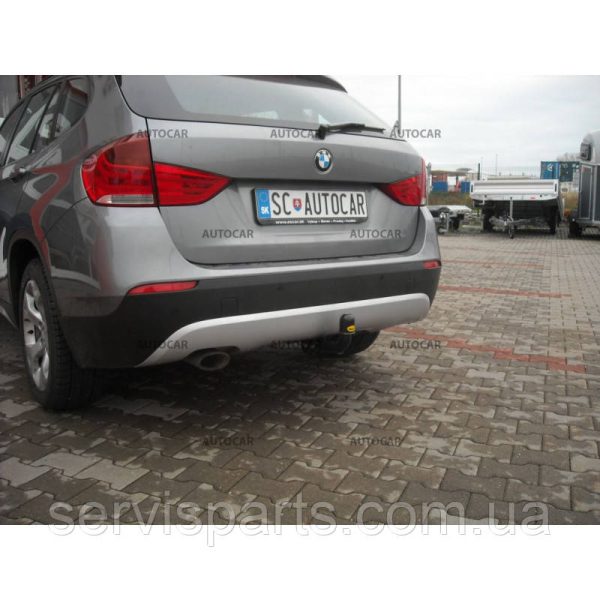 Польський фаркоп на BMW X1 E84 2009-2015 (БМВ Х1 E84) без підрізу бампера. - Зображення 7