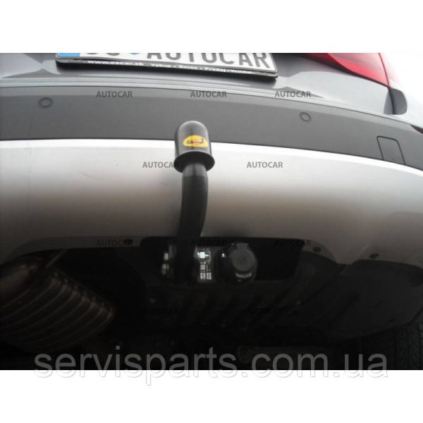 Польський фаркоп на BMW X1 E84 2009-2015 (БМВ Х1 E84) без підрізу бампера. - Зображення 8