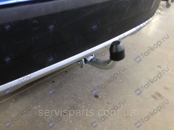 Оцинкований фаркоп на BMW X1 E84 2009-2015 без підрізу бампера - Зображення 6