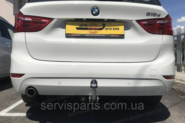 Оцинкований фаркоп на BMW X1 F48 2015 - без підрізу бампера. - Зображення 9