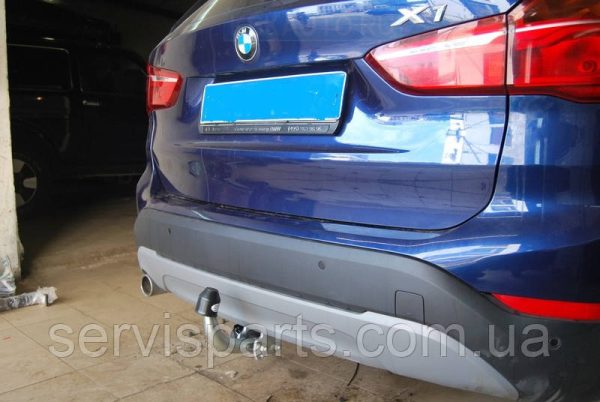 Оцинкований фаркоп на BMW X1 F48 2015 - без підрізу бампера. - Зображення 3