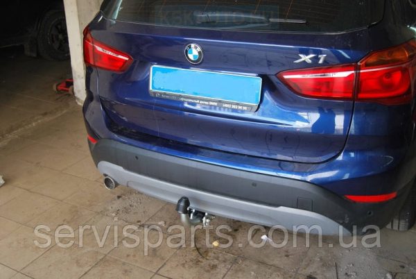 Оцинкований фаркоп на BMW X1 F48 2015 - без підрізу бампера. - Зображення 4